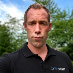 Mads, ejer af Luft & Teknik